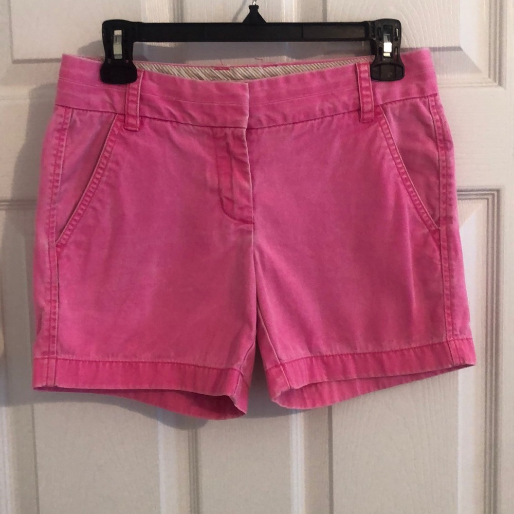 Hot pink J Crew chinos